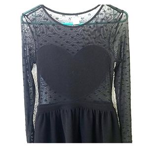 Urban Outfitters Cooperative Sheer Panel Dress